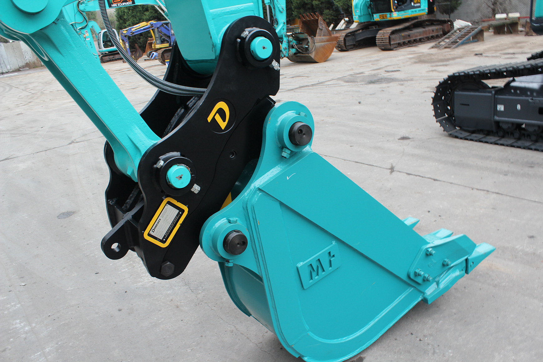 Rotary Tilt Buckets - Doherty - Couplers and Attachments - A